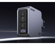 UGREEN Ładowarka sieciowa Nexode Pro 160W GaN USB + 3x USB-C szara - 1488951 - zdjęcie 2